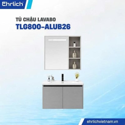 Tủ chậu cao cấp EHR-TLG800-ALUB26