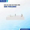 Bàn đá lavabo trắng bóng 1 tầng tràn viền EHR-TV642WS1