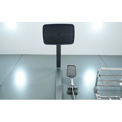 SEN CÂY NÓNG LẠNH CAO CẤP ĐỒNG MẠ PVD MÀU XÁM SC-1881
