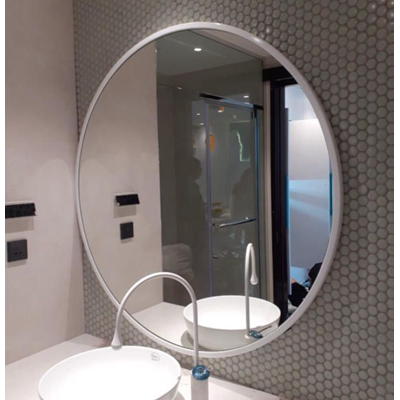Gương khung nhôm mạ bạc TA-D70-SILVER